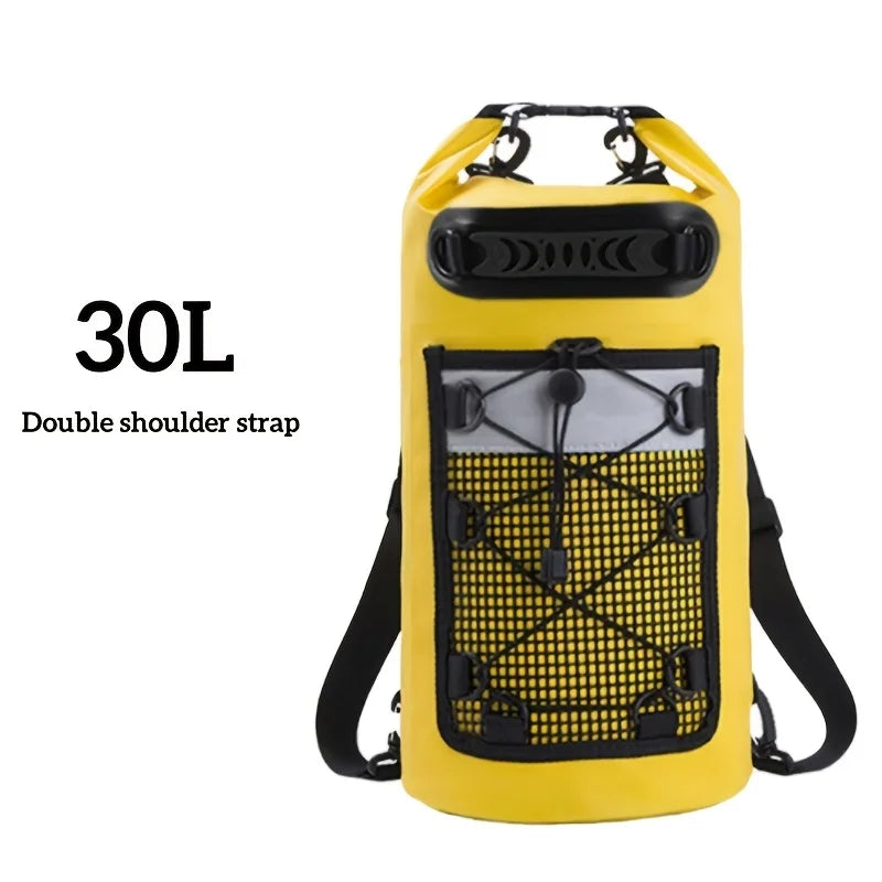 Waterproof Outdoor Dry Bag 10/20/30L with Shoulder Strap - Fesara