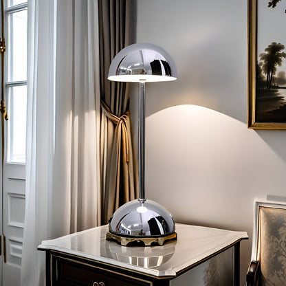Modern LED Mushroom Table Lamp with Dimmer