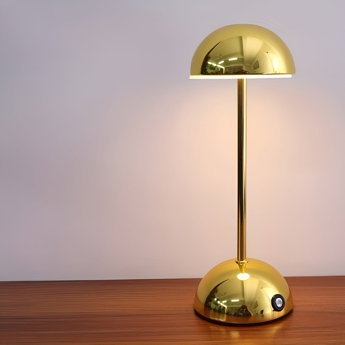 Modern LED Mushroom Table Lamp with Dimmer - Fesara