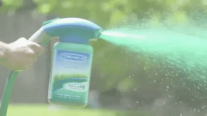Quick Fix Lawn Grass Seed Spray for Bare Spots