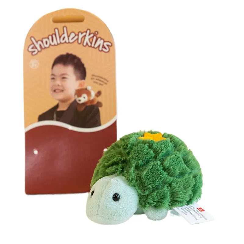 Soft Green Chameleon Plush Toy Pillow