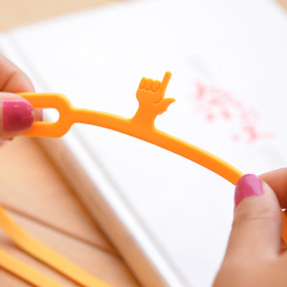 Flexible Silicone Book Marker