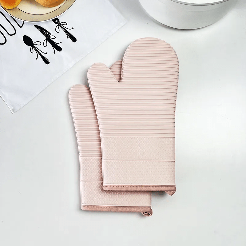 Durable Heatproof Non Stick Oven Mitts for Cooking - Fesara