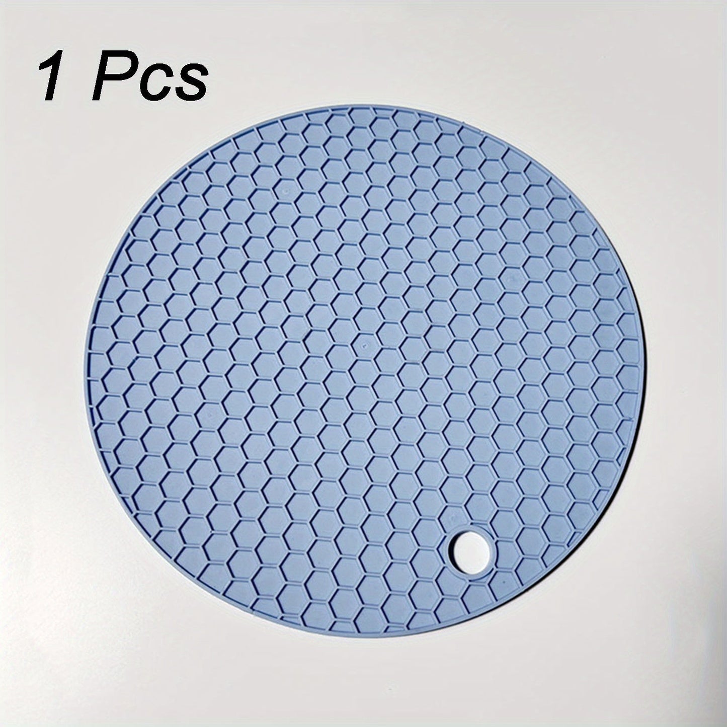 Heat Resistant Round Silicone Kitchen Trivet Mat - Fesara