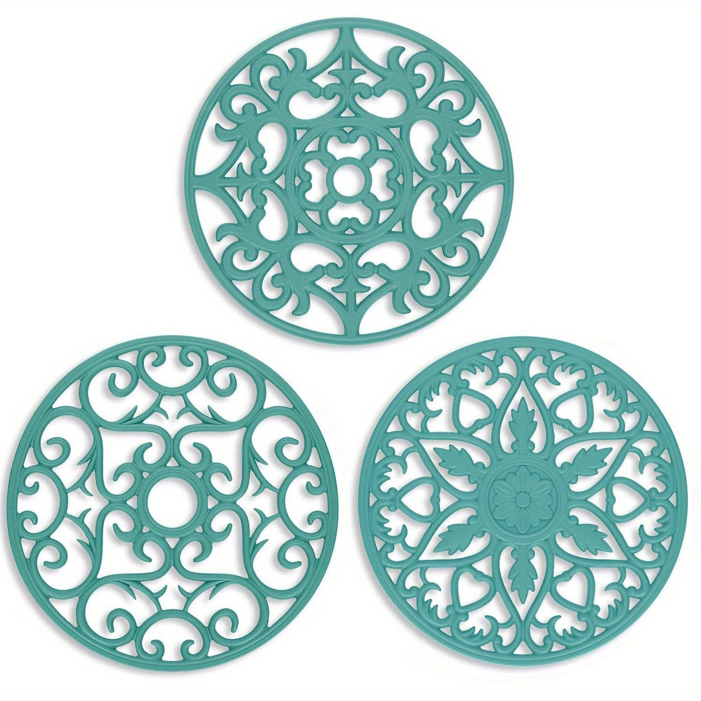 Heat Resistant Silicone Kitchen Table Mats - Fesara