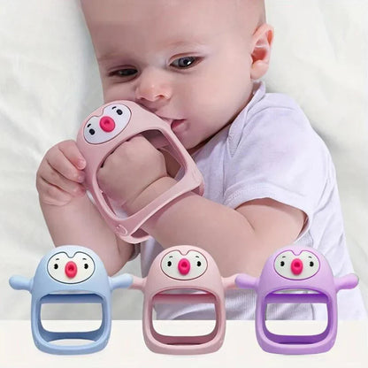 Soft Baby Teether Silicone Relief Ring