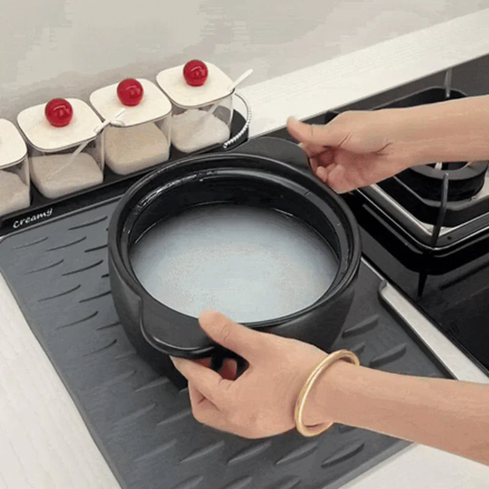 Flexible Heatproof Silicone Dish Drying Mat