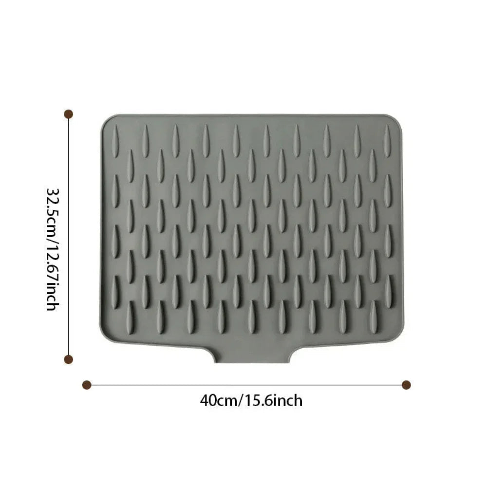 Flexible Heatproof Silicone Dish Drying Mat