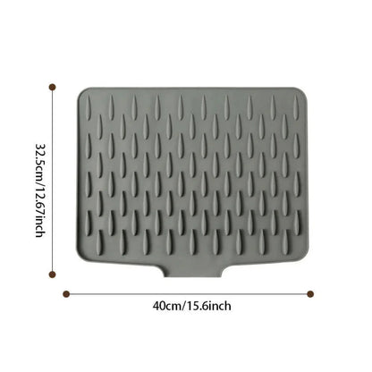 Flexible Heatproof Silicone Dish Drying Mat