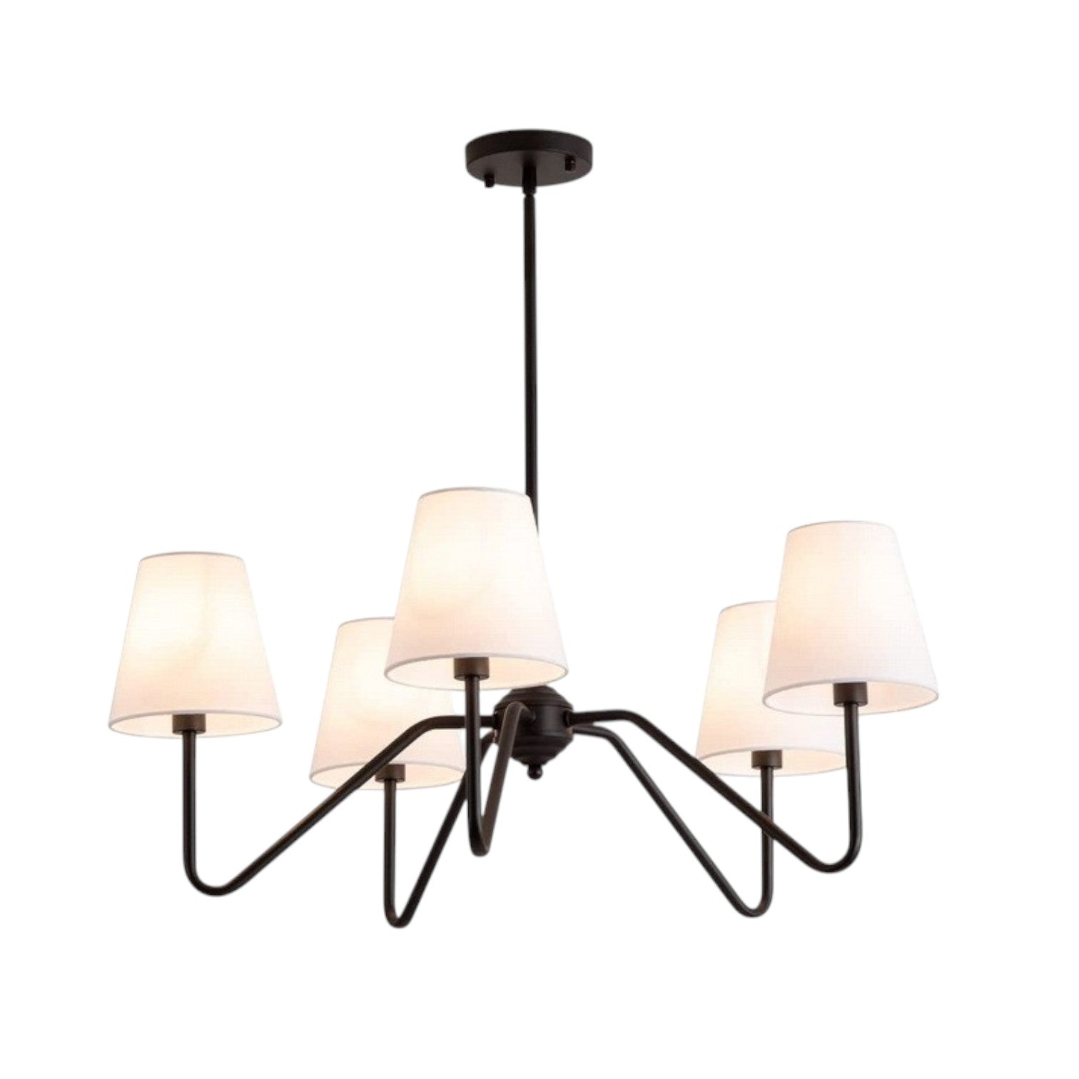 Silk chandelier for bedroom 4