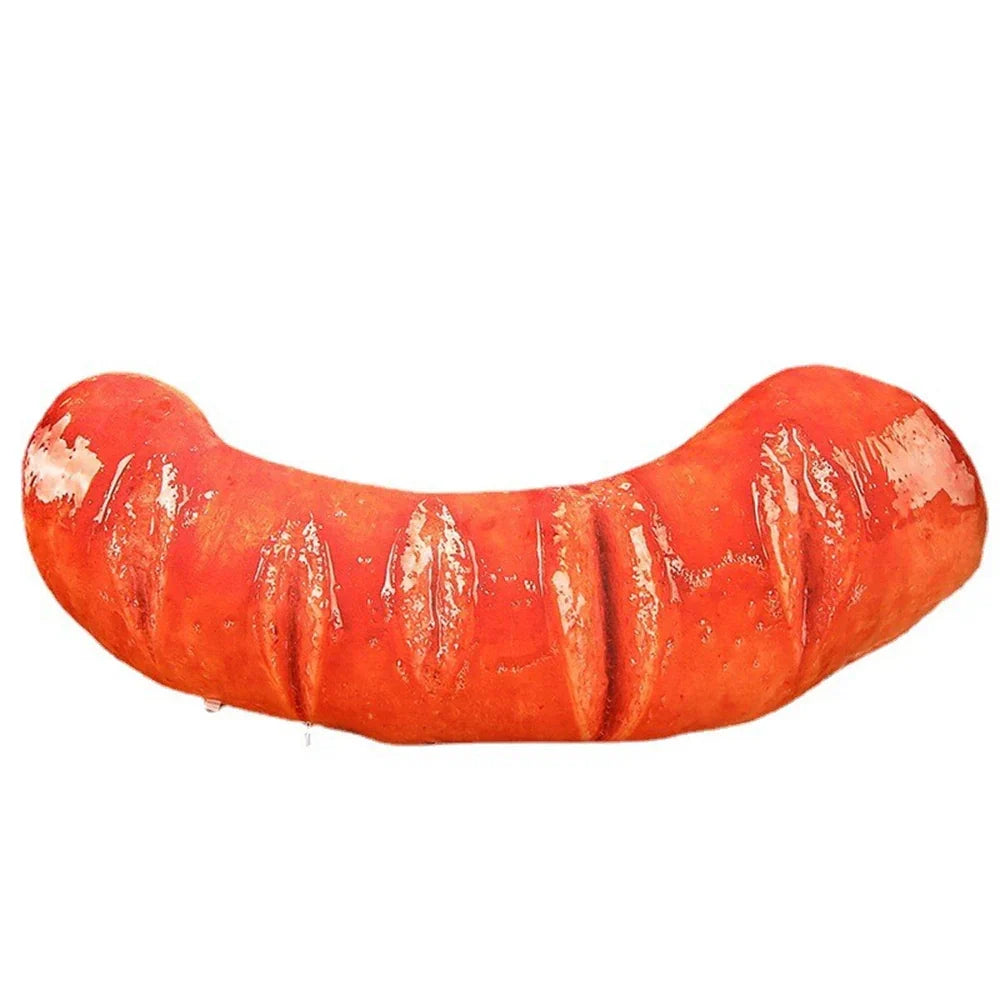 Cozy BBQ Grill Shaped Pillow