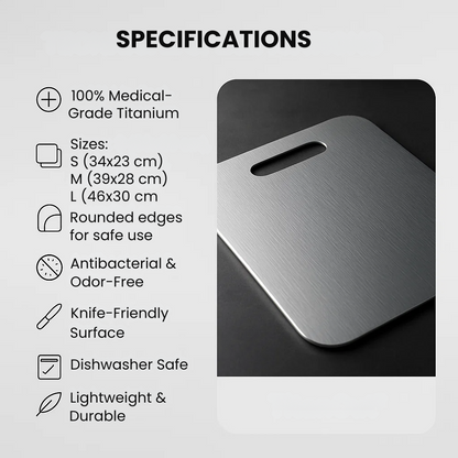 Durable Easy Clean Kitchen Cutting Board Non Slip