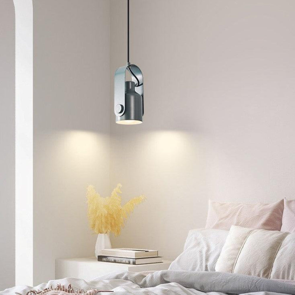 Rustic Wooden Pendant Light Modern Minimalist Style - Fesara