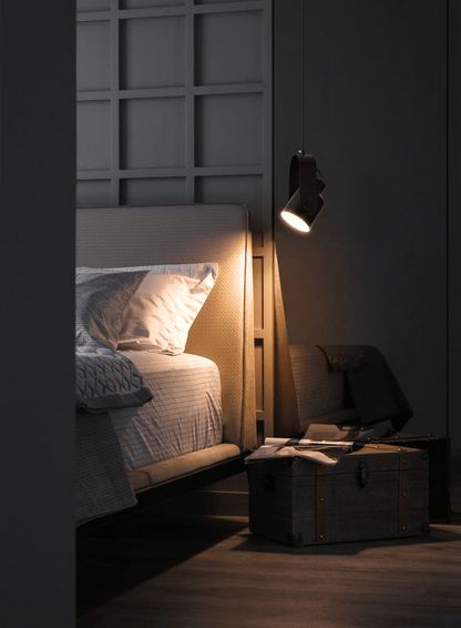 Rustic Wooden Pendant Light Modern Minimalist Style