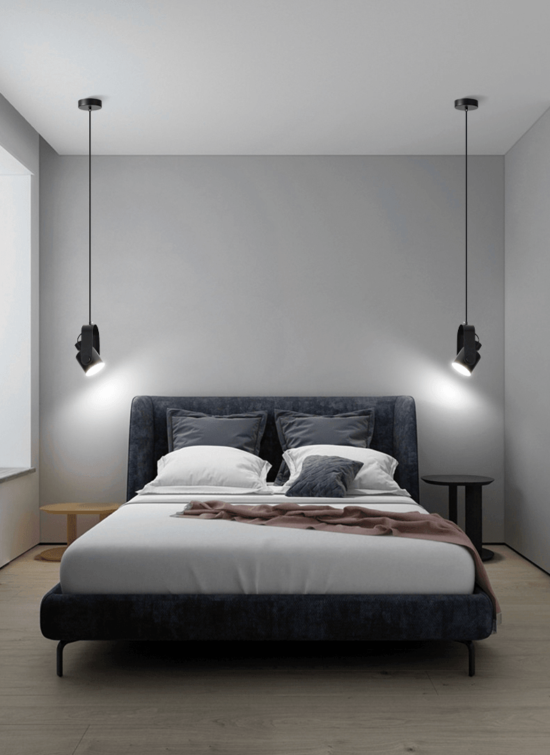 Rustic Wooden Pendant Light Modern Minimalist Style
