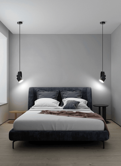 Rustic Wooden Pendant Light Modern Minimalist Style