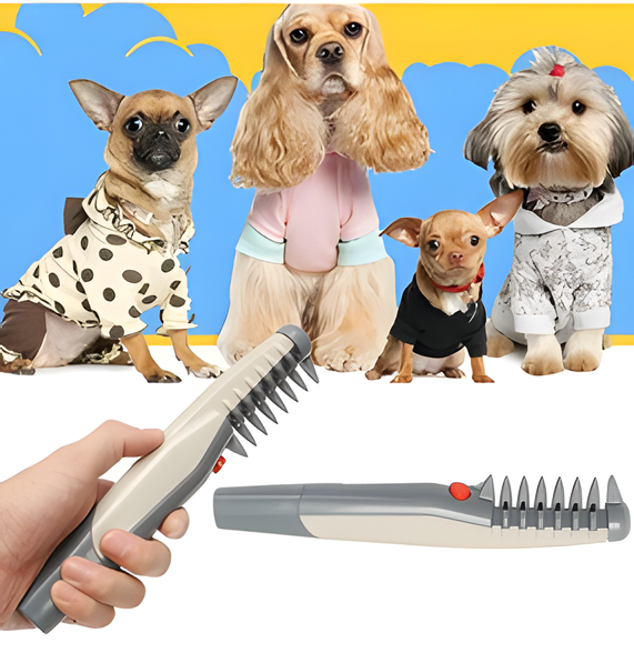 Easy Pet Detangling Brush for Cats and Dogs