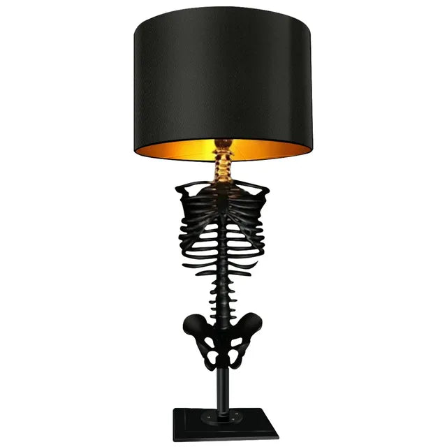 Dark Gothic Bone Table Light - Fesara