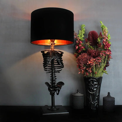 Dark Gothic Bone Table Light