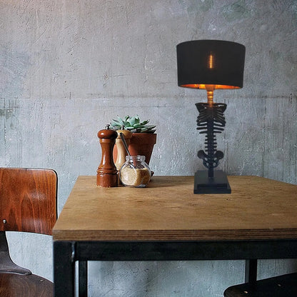 Dark Gothic Bone Table Light