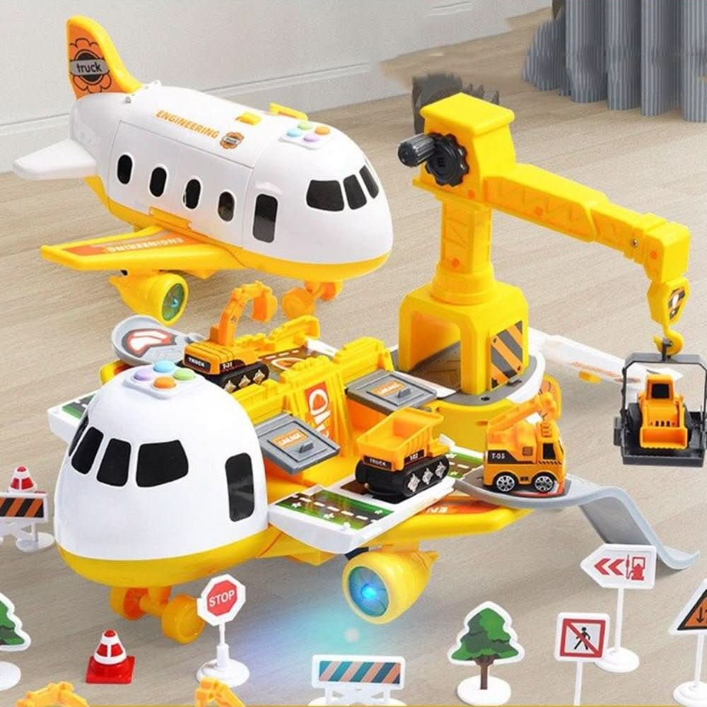 Fun Flying Airplane Toy Play Set for Kids