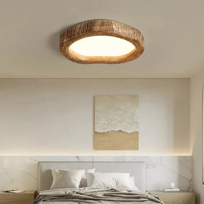 Rustic LED Ceiling Lamp - Cozy Warm Lighting - Fesara