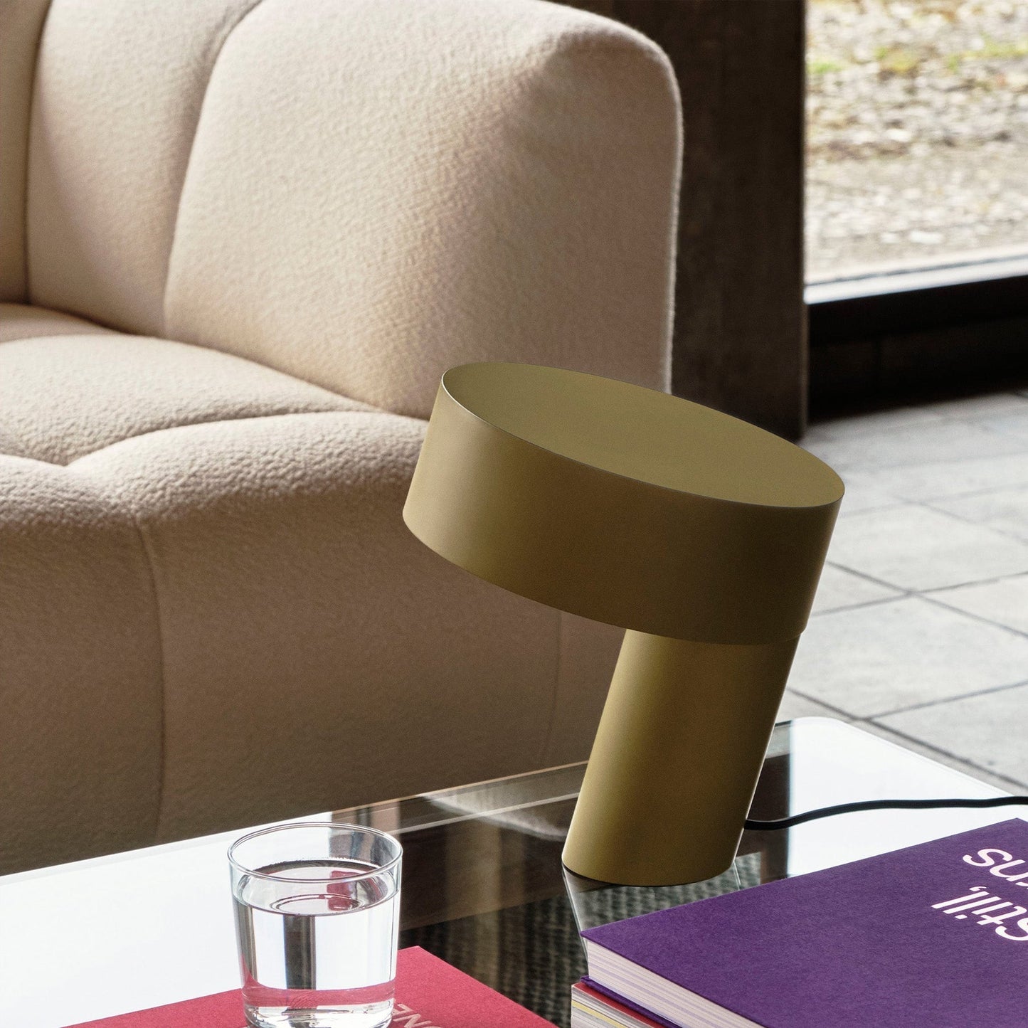 Tilted Style Table Lamp