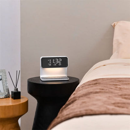 Simple Digital Alarm Clock with Adjustable Brightness