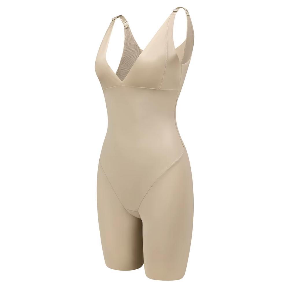 Ultra-Stretch Women's Seamless Slimming Shapewear Bodysuit for a Flattering Silhouette-5