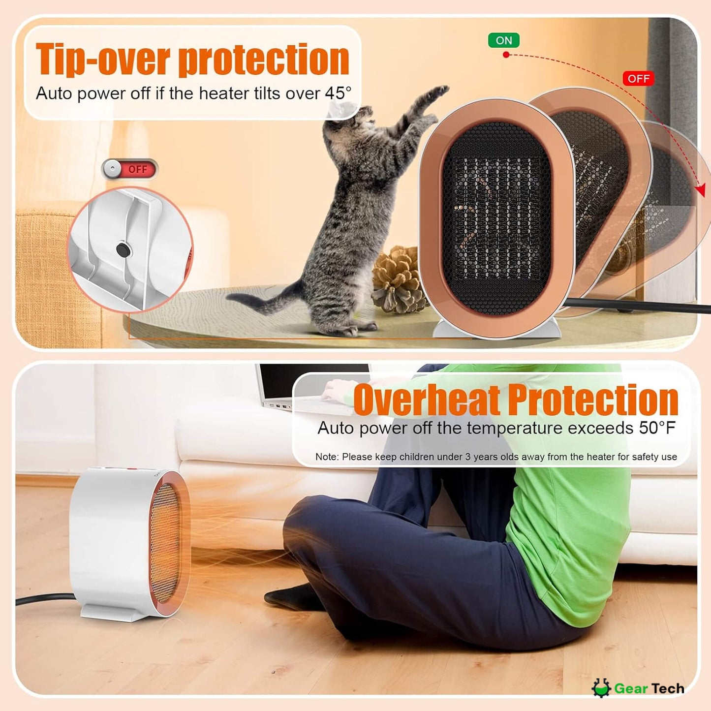 Energy Efficient Portable Electric Heater