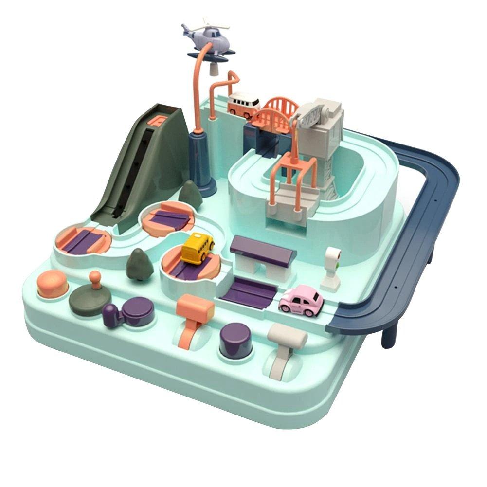 Fun City Traffic Learning Toy for Kids with 8 Games - Fesara