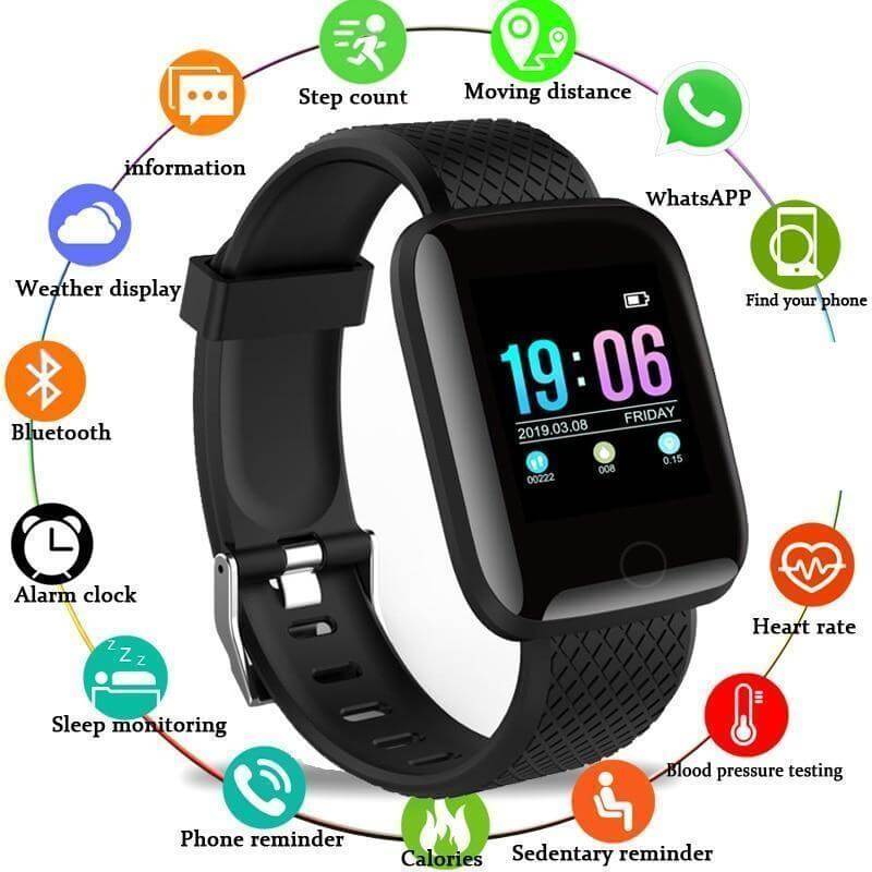 Smart Fitness Tracking Sports Watch