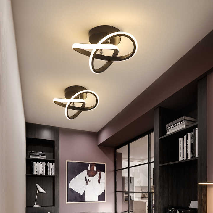 Modern 3-Light Adjustable LED Ceiling Fixture