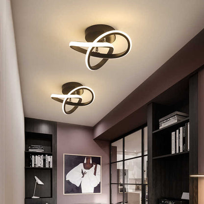 Modern 3-Light Adjustable LED Ceiling Fixture