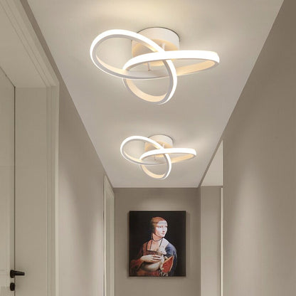 Modern 3-Light Adjustable LED Ceiling Fixture