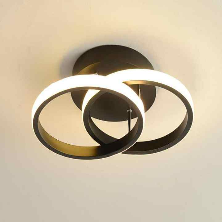 Modern 3-Light Adjustable LED Ceiling Fixture
