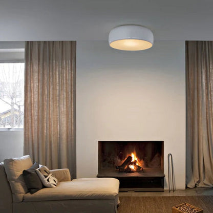 Contemporary Dimmable Round Ceiling Lamp
