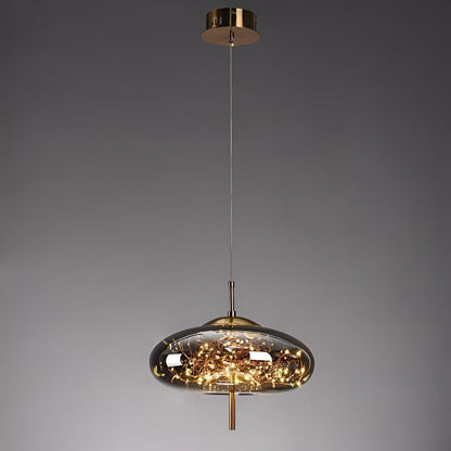 Elegant Glass Modern Pendant Light