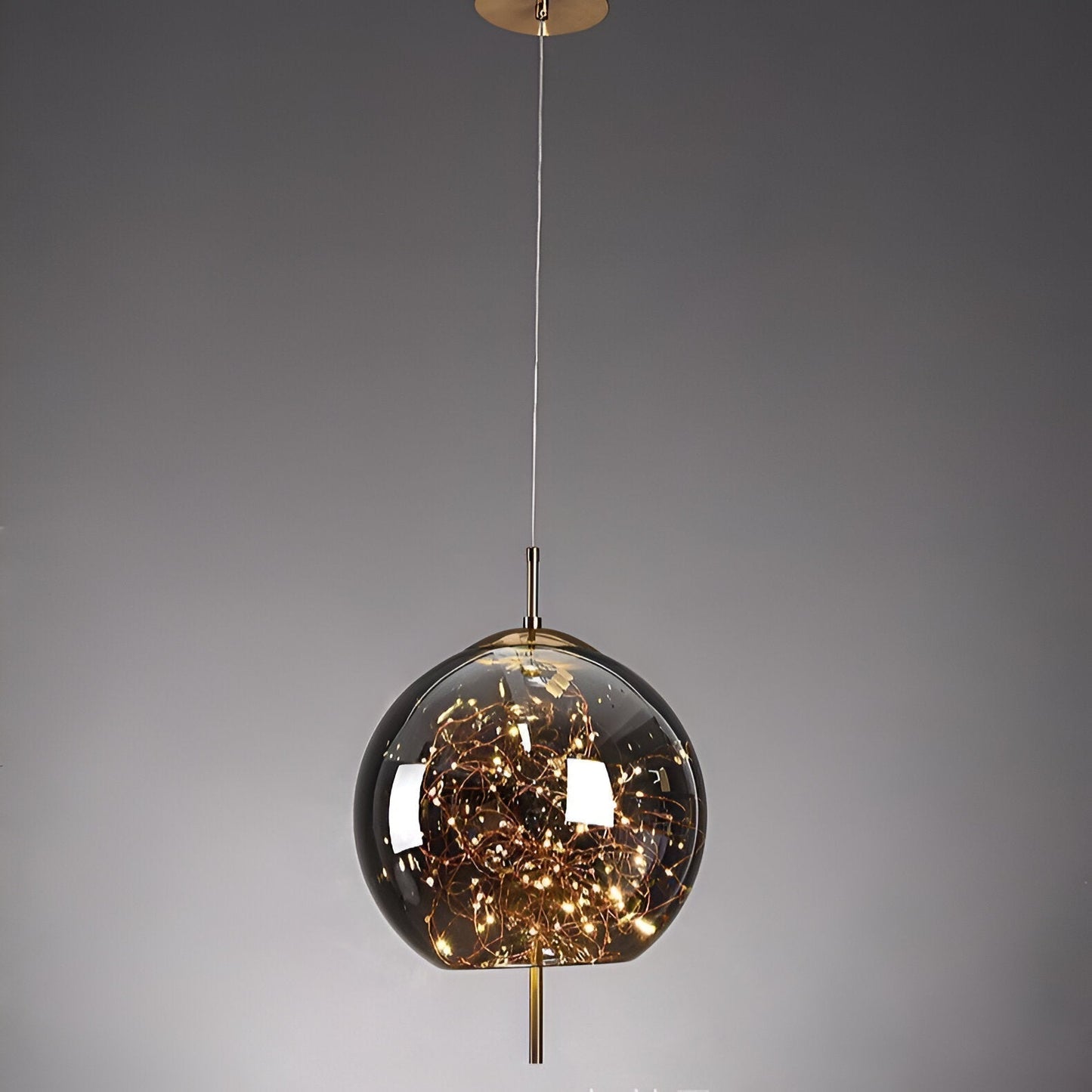 Elegant Glass Modern Pendant Light