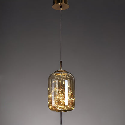 Elegant Glass Modern Pendant Light