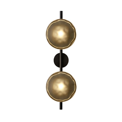 Round Glass Modern Wall Light