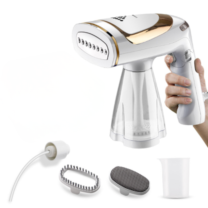 Compact Travel Fabric Steamer for Easy Ironing - Fesara