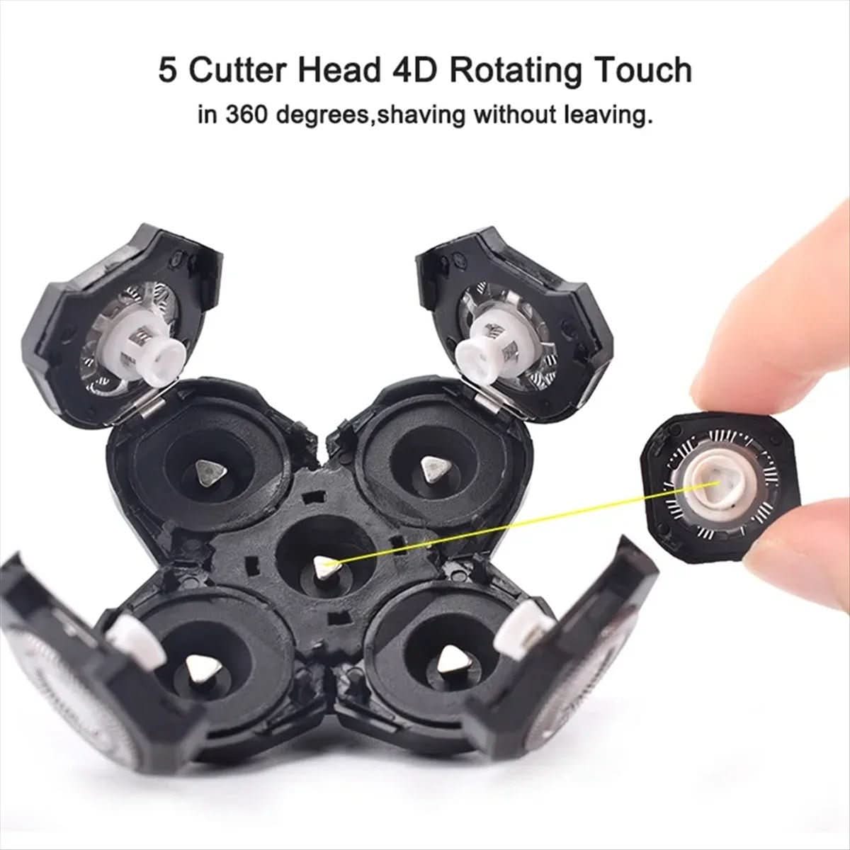 SmoothTrim – 5-in-1 Trimmer with Floating Shaving Heads & Accessories 6