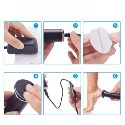 Smoothfeet – Electric pedicure file for gentle and effective foot care 7