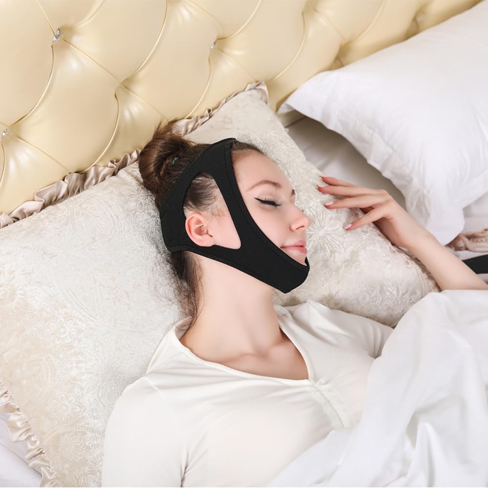 SnoozeGuard | Comfortable Adjustable Chin Strap for Snoring Relief 5
