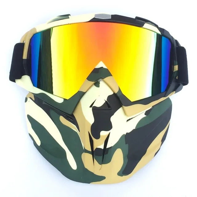 Winter Sports Ski Face Mask Goggles
