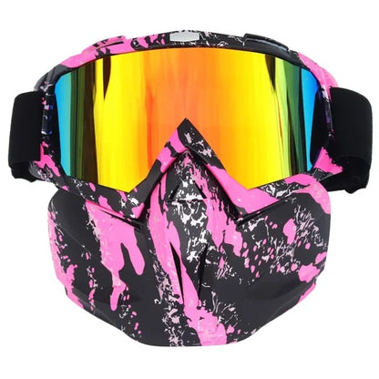 Winter Sports Ski Face Mask Goggles - Fesara