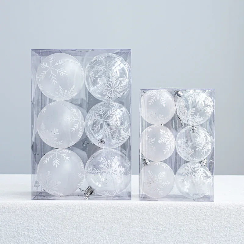 SnowGlobe Baubles | Hanging Christmas Ball Decorations 3