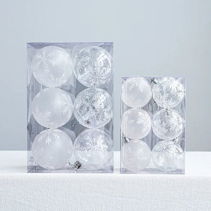 SnowGlobe Baubles | Hanging Christmas Ball Decorations 3
