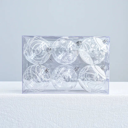 SnowGlobe Baubles | Hanging Christmas Ball Decorations 4